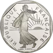 Francia 2 francs Sower - 1998 - Proof