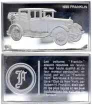 Francia 2 Oz Silver Bar - Medaillier Franklin - Franklin (1925) - Silver - 1982 - XF to AU