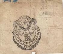 Francia 2 sols 6 deniers - Mayenne - Laval municipality - 1792
