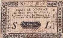 Francia 2 Sous 6 Deniers - Hautes-Alpes - Saint Laurent Ducros - 1792