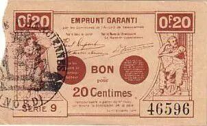 Francia 20 cent. Valenciennes