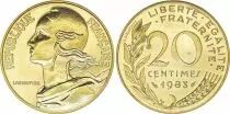 Francia 20 Centimes Marian - 1983 - UNC