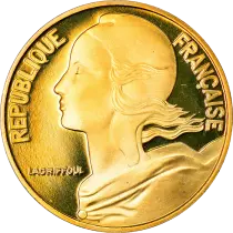 Francia 20 centimes Marianne - 1998 - Proof
