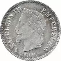 Francia 20 Centimes Napoleon III - 1867 A