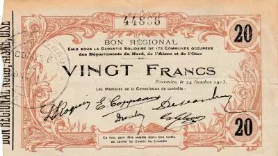 Francia 20 F Fourmies - 44896 - 24/10/1915