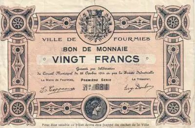 Francia 20 F Fourmies