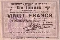 Francia 20 F Oignies