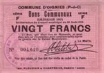 Francia 20 F Oignies