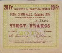 Francia 20 F Roost-Warendin