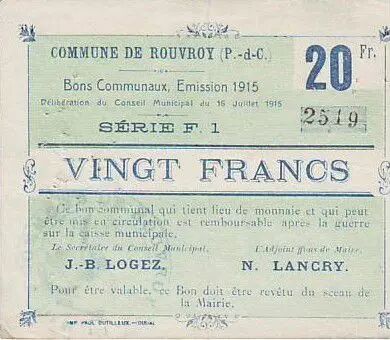 Francia 20 F Rouvroy