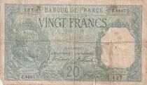 Francia 20 Francs - Bayard - 25-10-1918 - Serial F.5665 - P.74