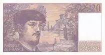Francia 20 Francs - Debussy  - 1985 - Serial G.016