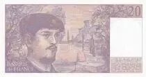 Francia 20 Francs - Debussy  - 1985 - Serial Q.015