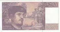 Francia 20 Francs - Debussy  - 1993 - Serial W.040
