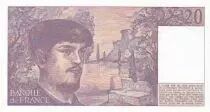 Francia 20 Francs - Debussy - 1980 - Serial A.001 - Low number 000435