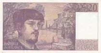 Francia 20 Francs - Debussy - 1980 - Serial N.001 - P.151