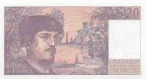 Francia 20 Francs - Debussy - 1980 - Serial O.001