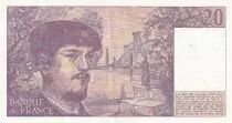 Francia 20 Francs - Debussy - 1980 - Serial Y.002