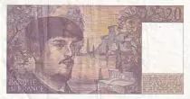 Francia 20 Francs - Debussy - 1981 - Serial R.008