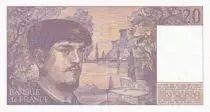Francia 20 Francs - Debussy - 1981 - Serial T.008