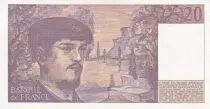 Francia 20 Francs - Debussy - 1983 - Serial G.011
