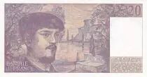Francia 20 Francs - Debussy - 1983 - Serial R.012