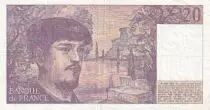 Francia 20 Francs - Debussy - 1983 - Serial X.012