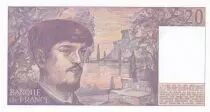 Francia 20 Francs - Debussy - 1988 - Serial M.023