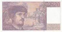 Francia 20 Francs - Debussy - 1990 - Serial A.029 - P.151