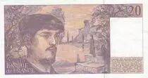 Francia 20 Francs - Debussy - 1993 - Serial S.040