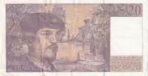 Francia 20 Francs - Debussy - 1993 - Serial W.039