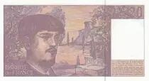 Francia 20 Francs - Debussy - 1997 - Serial A.050 - Small number