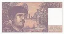 Francia 20 Francs - Debussy - 1997 - Serial A.054
