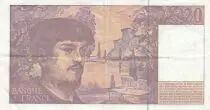 Francia 20 francs - Debussy - 1997 - Serial G.061
