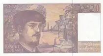 Francia 20 Francs - Debussy - 1997 - Serial W.063