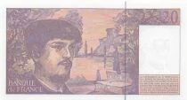 Francia 20 Francs - Debussy - 1997 - S&eacute;rie A.060
