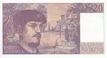 Francia 20 Francs - Debussy - Serial O.036 - 1992 - UNC - P.151