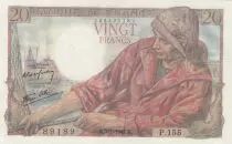 Francia 20 Francs - Fisher - 09-01-1947 - Serial  P.155