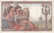 Francia 20 Francs - Fisher - 14-10-1948 - Serial Q.181 - VF+ - P.100