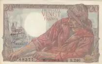 Francia 20 Francs - Fisherman - 03-11-1949 - S&eacute;rie B.240