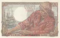 Francia 20 Francs - Fisherman - 03-11-1949 - S&eacute;rie O.232