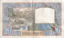 Francia 20 Francs - Science and Industry - 03-04-1941 - Serial L.3394 - P.92