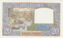 Francia 20 Francs - Science and Industry - 17-07-1941 - Serial J.4730