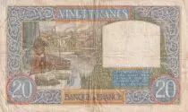 Francia 20 Francs - Science and Industry - 19-12-1940 - Serial O.2664 - P.92