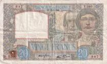 Francia 20 Francs - Science and Industry - 22-02-1940 - Serial T.390 - P.92