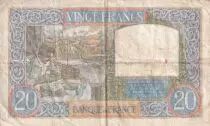 Francia 20 Francs - Science et Travail - 11-07-1940 - Serial D.676 - P.92