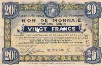 Francia 20 Francs - Ville -  Roubaix-Tourcoing  - 20-07-1917 -  11&eacute;me S&eacute;rie - R7025