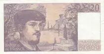 Francia 20 Francs Debussy - 1980 - Serial K.005