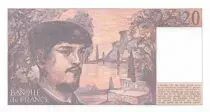 Francia 20 Francs Debussy - 1981 Serial A.008 - AU