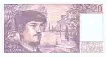 Francia 20 Francs Debussy - 1985 - Serial S.015 - Fay.66.06